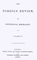 title of volume IV